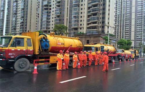 吉利市政管道清淤